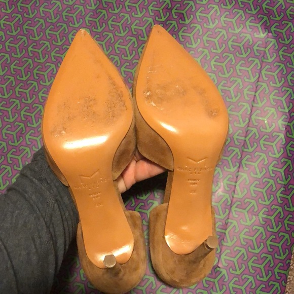 Marc Fisher Suede Heels - Picture 2 of 4